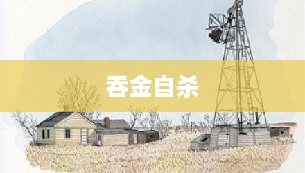 吞金自杀