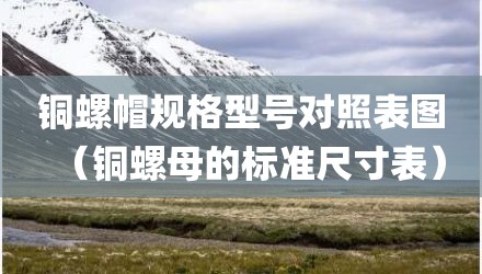 铜螺帽规格型号对照表图（铜螺母的标准尺寸表）