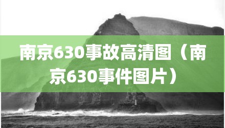 南京630事故高清图（南京630事件图片）