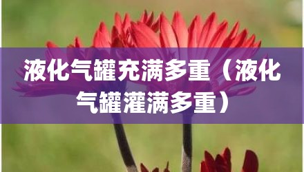 液化气罐充满多重(液化气罐灌满多重)