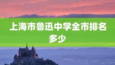 上海市鲁迅中学全市排名多少
