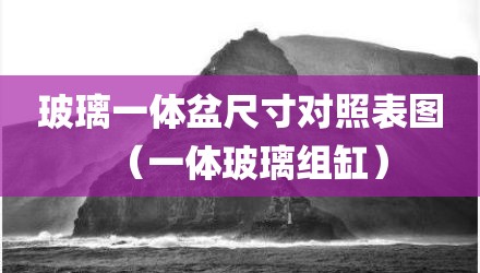 玻璃一体盆尺寸对照表图（一体玻璃组缸）