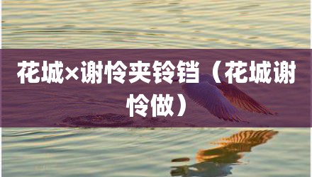 花城×谢怜夹铃铛（花城谢怜做）