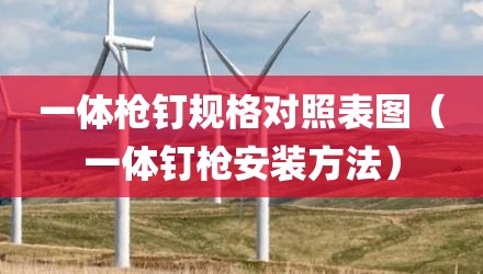 一体枪钉规格对照表图（一体钉枪安装方法）