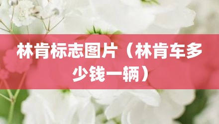 林肯标志图片(林肯车多少钱一辆)