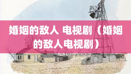婚姻的敌人 电视剧（婚姻的敌人电视剧）
