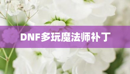 DNF多玩魔法师补丁