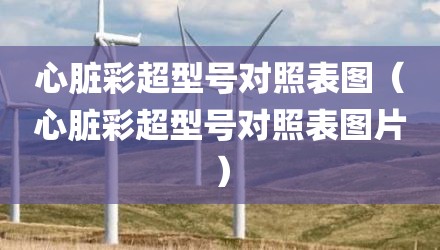 心脏彩超型号对照表图（心脏彩超型号对照表图片）