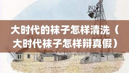 大时代的袜子怎样清洗（大时代袜子怎样辩真假）