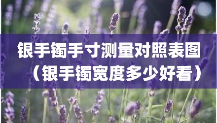 银手镯手寸测量对照表图（银手镯宽度多少好看）