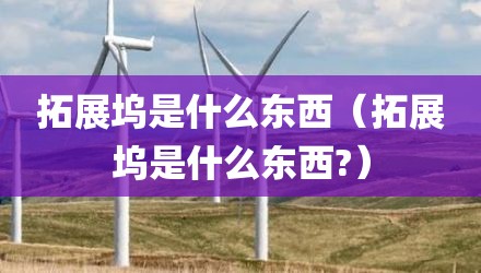 拓展坞是什么东西（拓展坞是什么东西?）