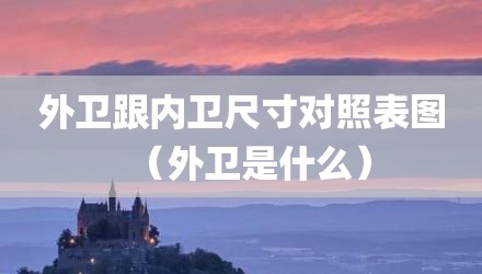 外卫跟内卫尺寸对照表图（外卫是什么）