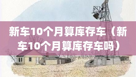 新车10个月算库存车（新车10个月算库存车吗）