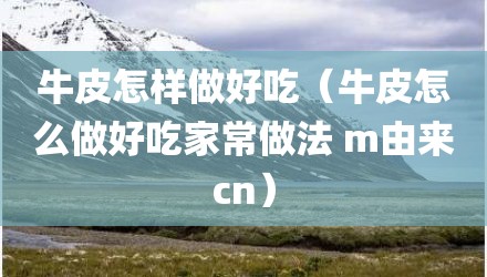 牛皮怎样做好吃（牛皮怎么做好吃家常做法 m由来cn）