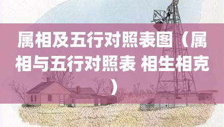 属相及五行对照表图（属相与五行对照表 相生相克）