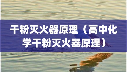 干粉灭火器原理（高中化学干粉灭火器原理）