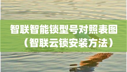 智联智能锁型号对照表图（智联云锁安装方法）