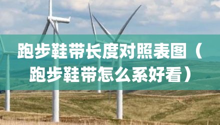 跑步鞋带长度对照表图（跑步鞋带怎么系好看）