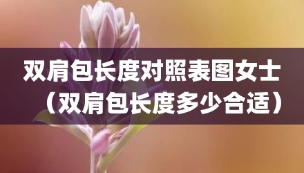 双肩包长度对照表图女士（双肩包长度多少合适）