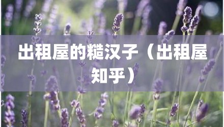 出租屋的糙汉子（出租屋知乎）