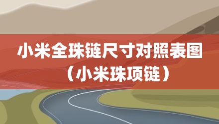 小米全珠链尺寸对照表图（小米珠项链）