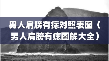男人肩膀有痣对照表图（男人肩膀有痣图解大全）