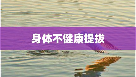 身体不健康提拔