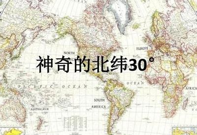 北纬30(北纬30度是什么意思？)
