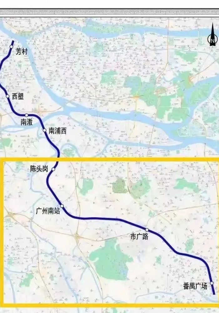广州地铁22号线延伸(广州地铁22号线到东莞哪里？)