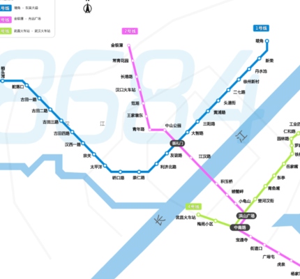 武汉地铁4号线线路图(武汉四号线所有的站名？)