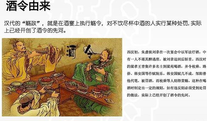 古代行酒令(古代的行酒令，行诗令，是怎么回事？)