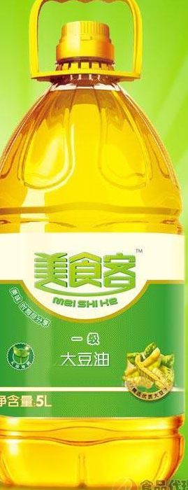 美食客大豆油(5升油等于多少斤食用油？)