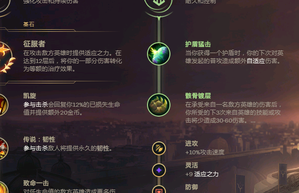 锐雯天赋(锐雯暴击破甲流天赋？)