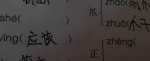 叉的多音字组词(叉字多音字组词？)