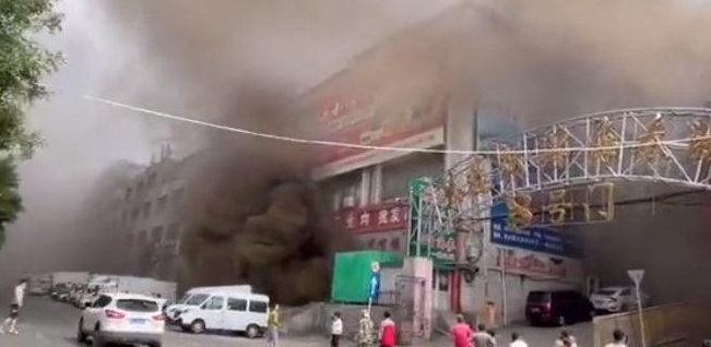 大连开发区火灾(大菜市起火原因？)