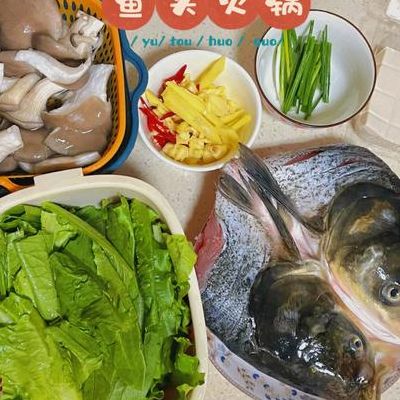 鱼头火锅(火锅鱼头家常做法？)