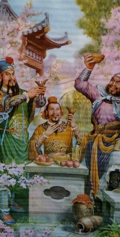 刘关张桃园三结义(刘关张桃园三结义的时间和地点？)
