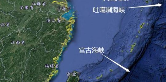 宫古海峡地图(宫古海峡有多大？)