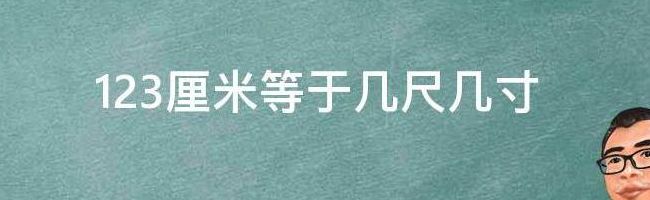 数米123(123厘米等于多少米？)