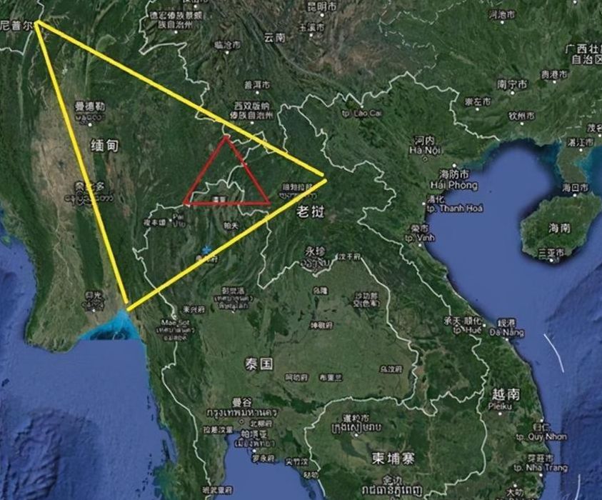 金三角地图(金三角地图位置？)