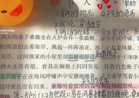 穷人课文笔记(14穷人课文笔记作者？)
