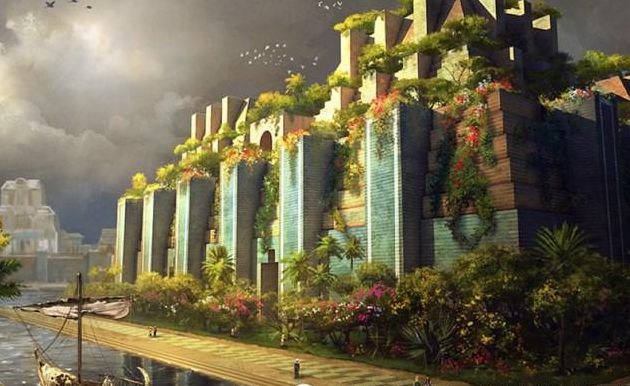 空中花园图片(空中花园是为何修建的？)