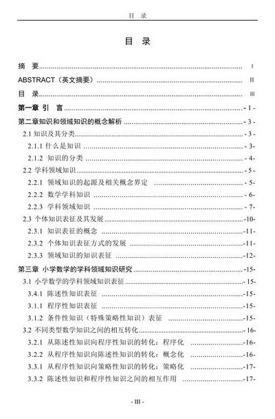 目录模板(论文的目录怎么写模板？)