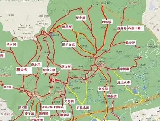 梧桐山登山路线（梧桐山登山路线汇总）