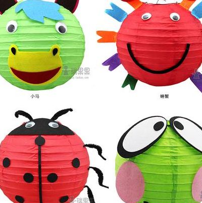 幼儿园最简单手工灯笼（幼儿园最简单手工灯笼步骤有手柄）