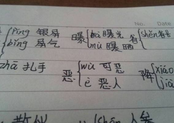 曝的组词(曝读音区分？)