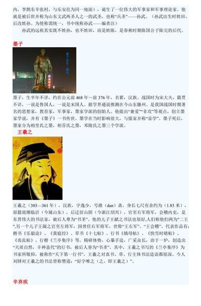 山东历史名人(历史上山东古代出过多少英雄？)