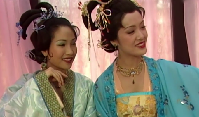 杨贵妃 向海岚(TVB向海岚版的《杨贵妃》的粤语主题曲是什么额？)