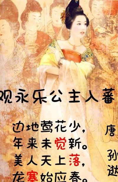公主边写边塞东西(观永乐公主入蕃唐代作者孙逖的诗意怎么写？)