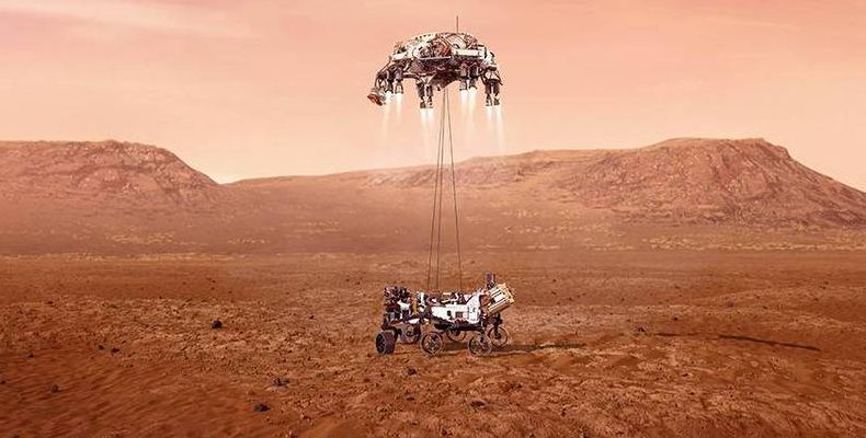 火星登陆(火星车登陆全过程？)
